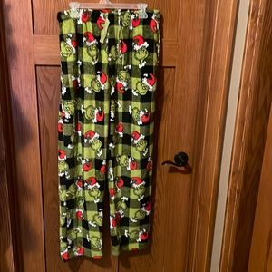 Men’s Grinch Christmas Pajama Pants